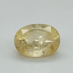 Yellow Sapphire  (Pukhraj) 9.64 Ct Gem Quality